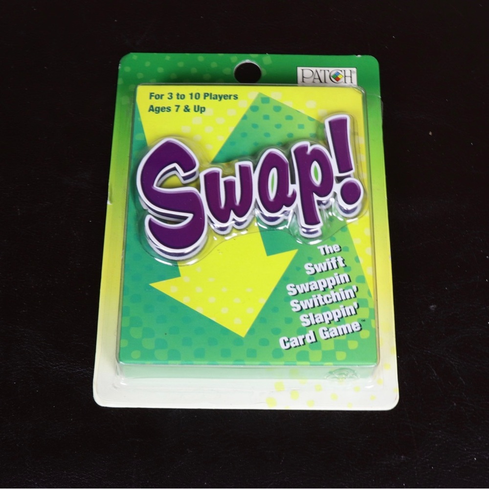 Swap The Swift Swappin Switchin’ Slappin’ Card Game For 3 To 10 Players By Patch